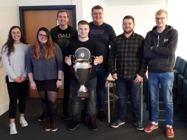 Alastair wins top place at Edinburgh Napier University