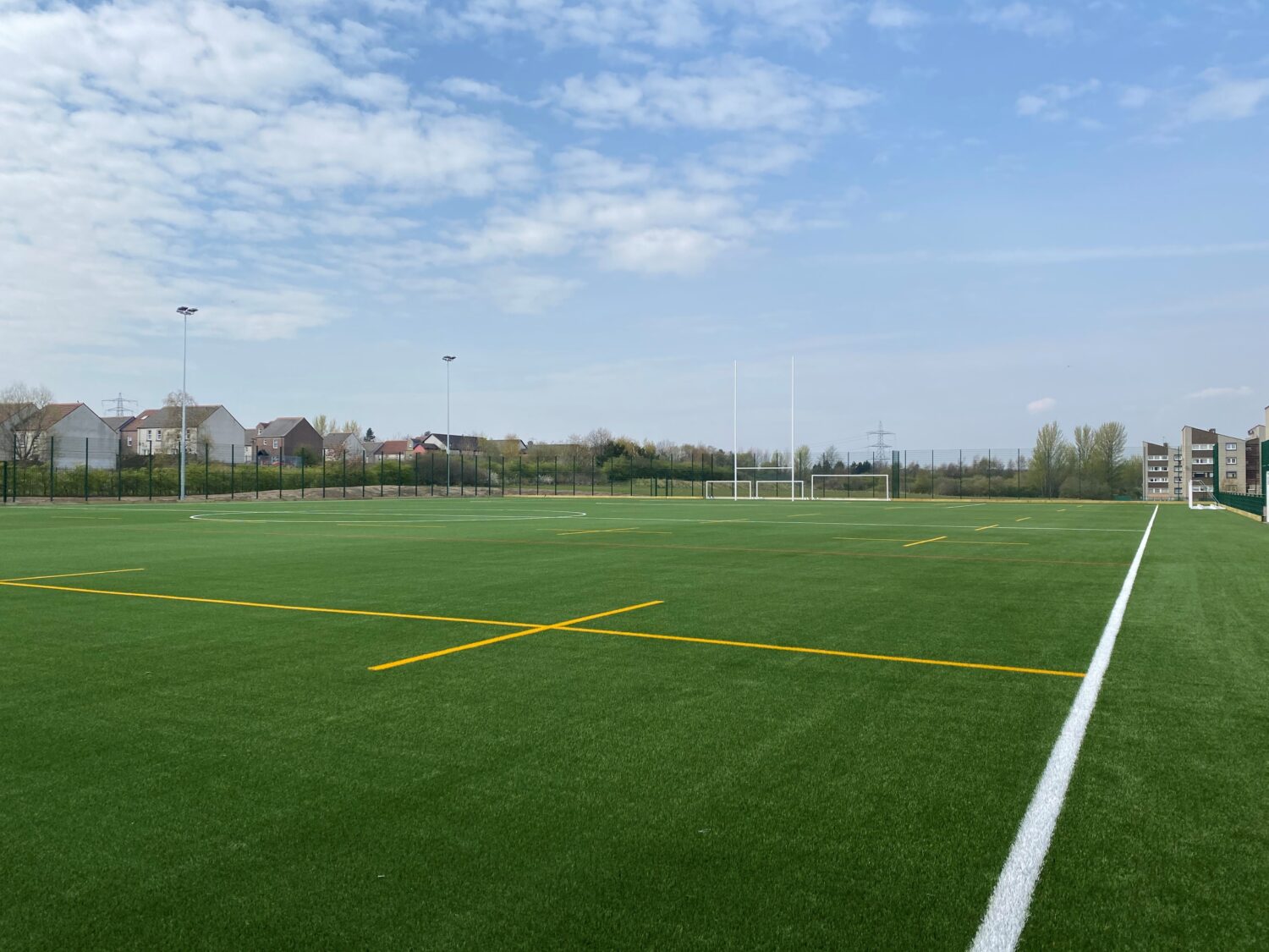 Handover of 3G Sports Pitch for Edinburgh School