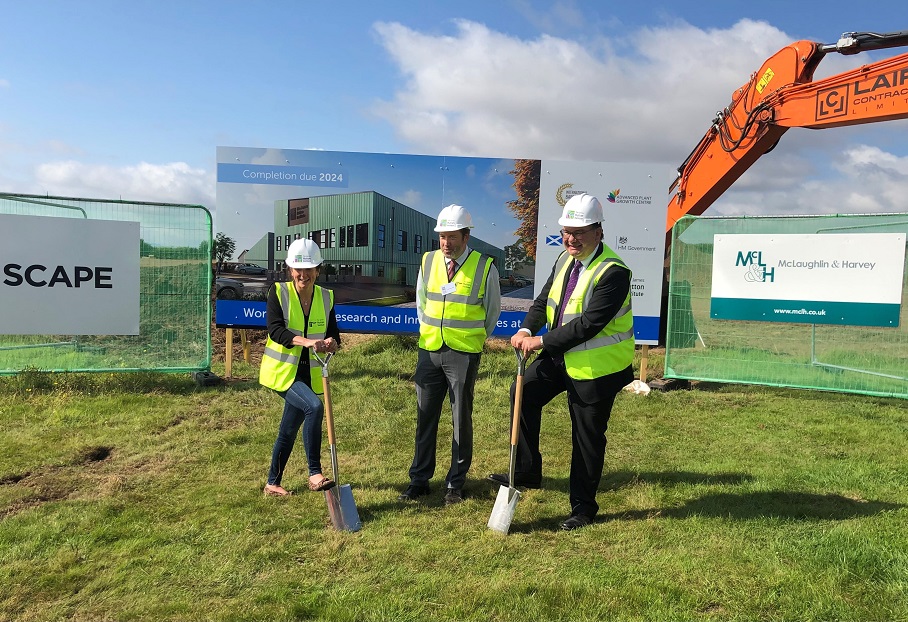 Construction Begins on New Innovation Centres at James Hutton Institute